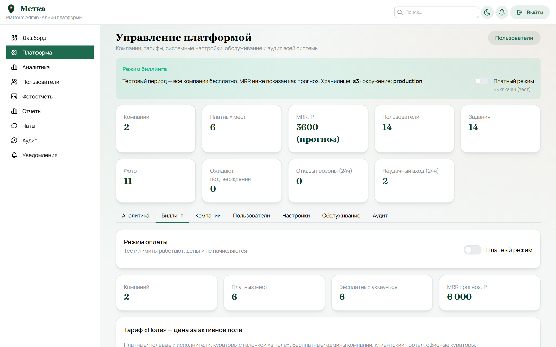 Платформа